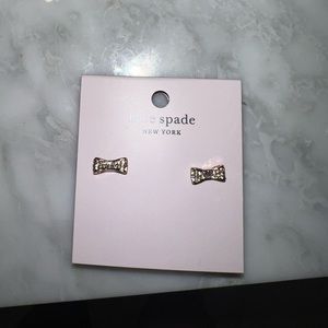 Kate Spade Rose Gold Bow Earrings